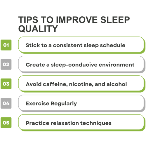 Improve sleep quality and relaxation